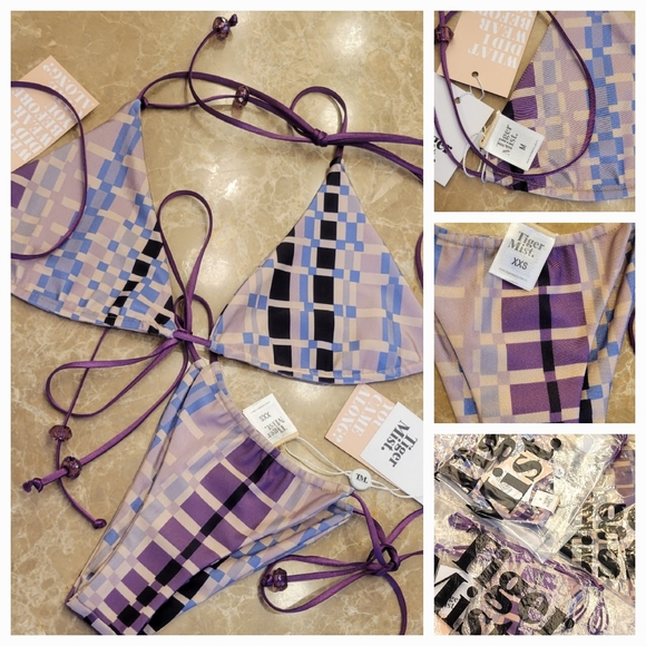 Tiger Mist Aggie Bikini Set, M Top/XXS Bottoms. - Picture 16 of 16